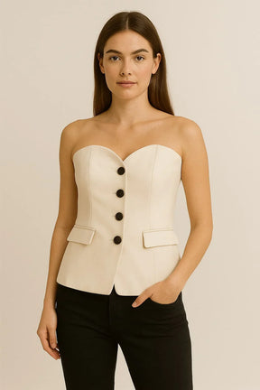 Blusa Antonela Nude